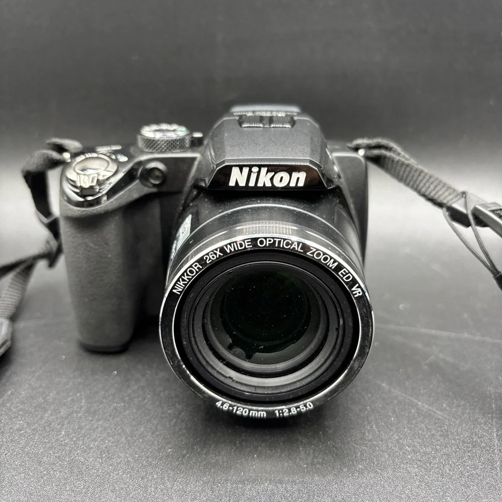 Nikon COOLPIX P100 10.3MP Digital Camera 26x Zoom Tested Battery